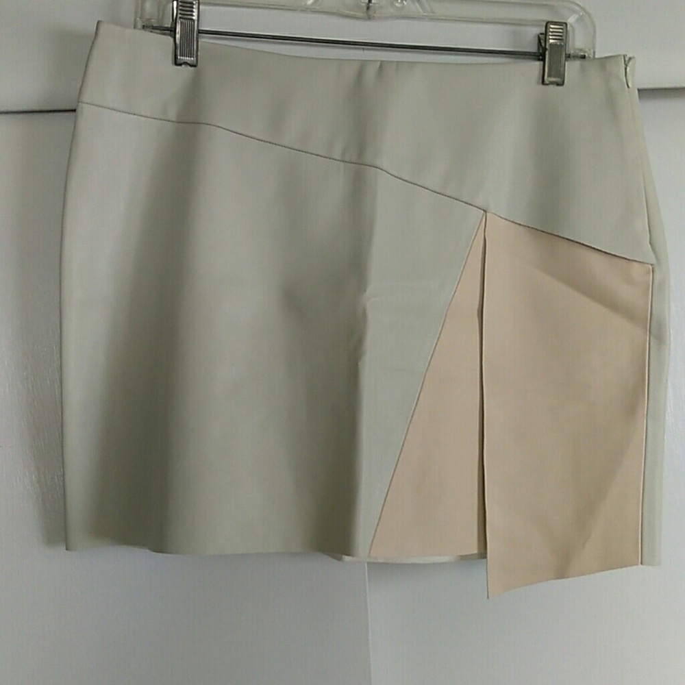Zara Vegan Leather Skirt